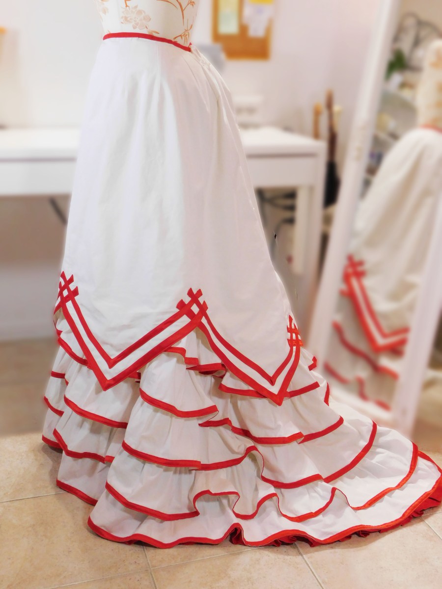 1902 Christmas Underskirt